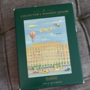 A Collector's Wooden Jigsaw Puzzle 75‎ Pieces SAKS FIFTH AVENUE